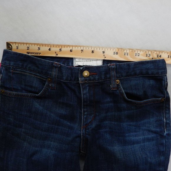 Paper Denim & Cloth Mid Rise Flare Dark Wash Jeans Women's Size 28 - Picture 3 of 9